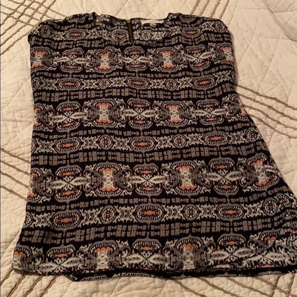 Print blouse